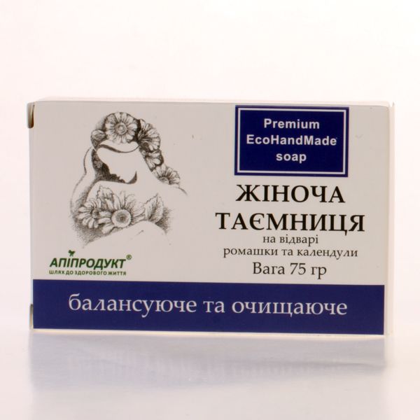 Мыло "Женская тайна" сбалансированное и очищающее (75г)